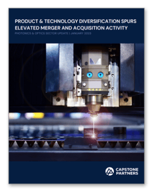 Photonics & Optics M&A Update – January 2023 | Capstone Partners